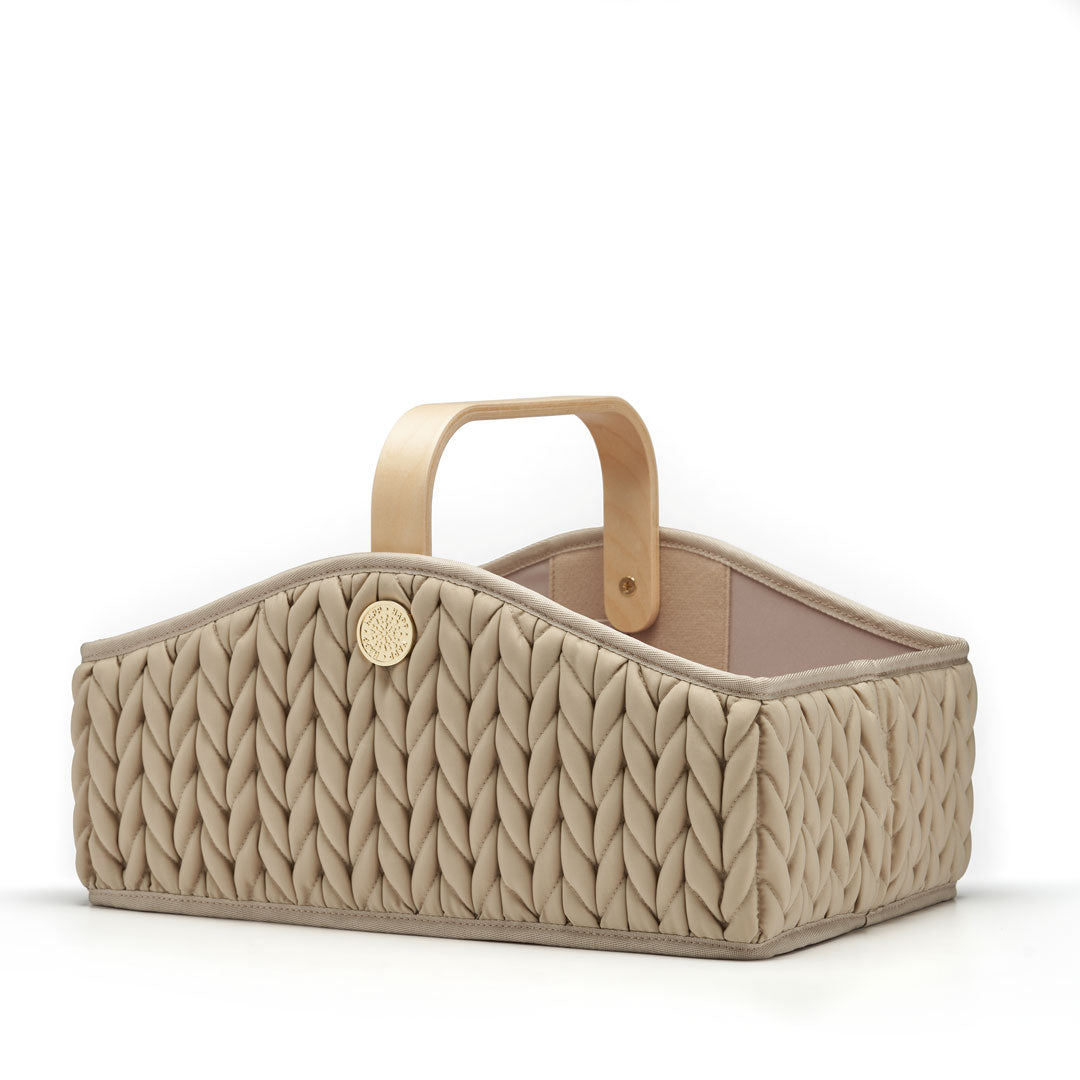 Diaper Caddy Beige