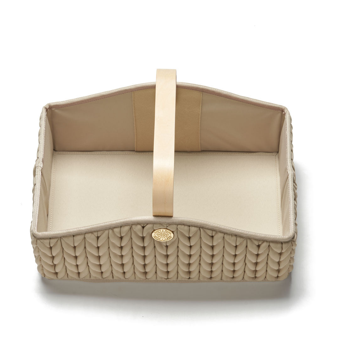 Diaper Caddy Beige