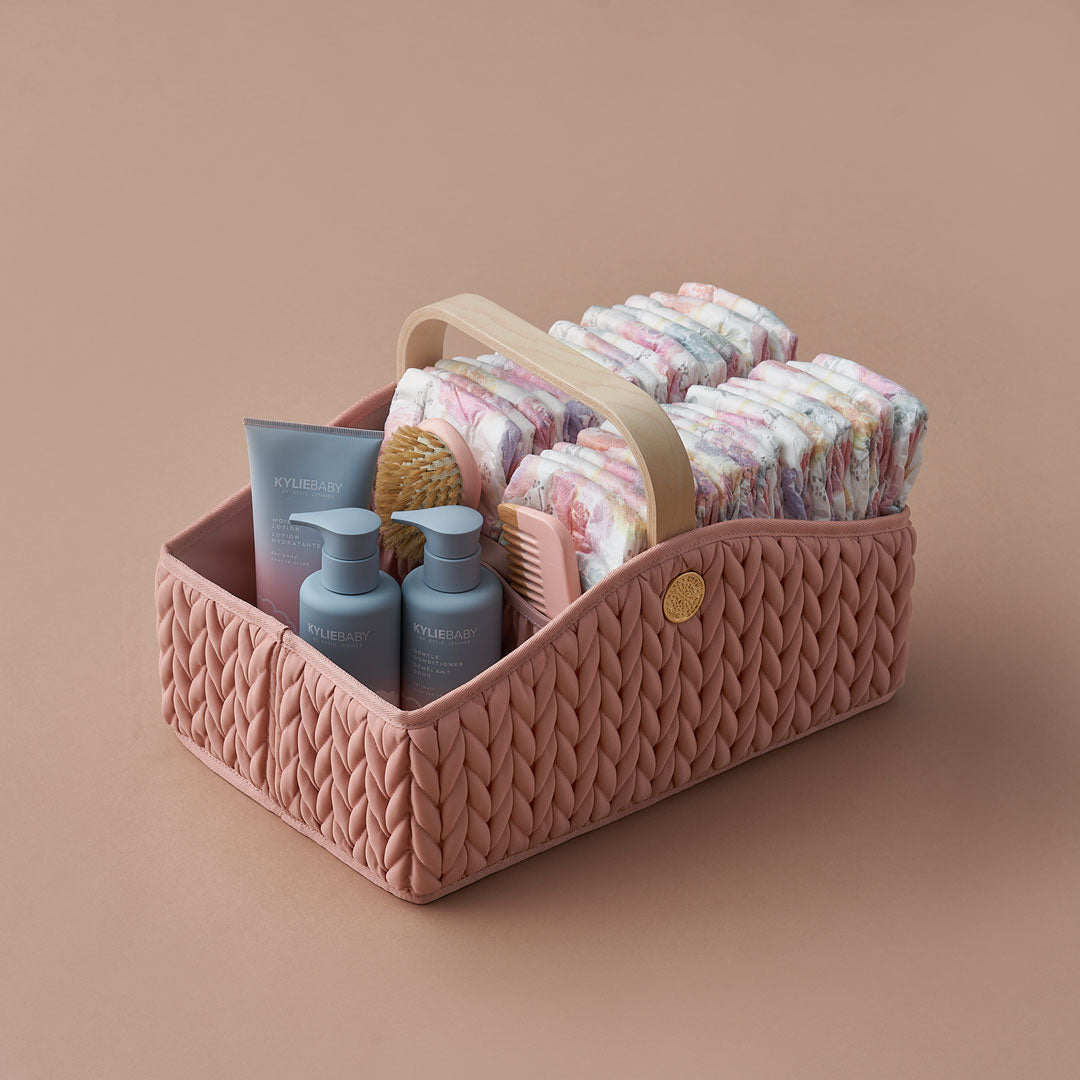 Diaper Caddy Rose