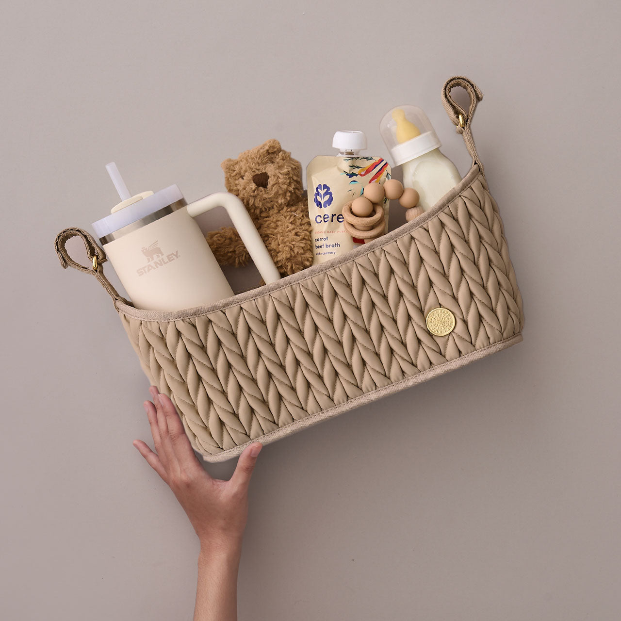 Stroller Organizer Beige