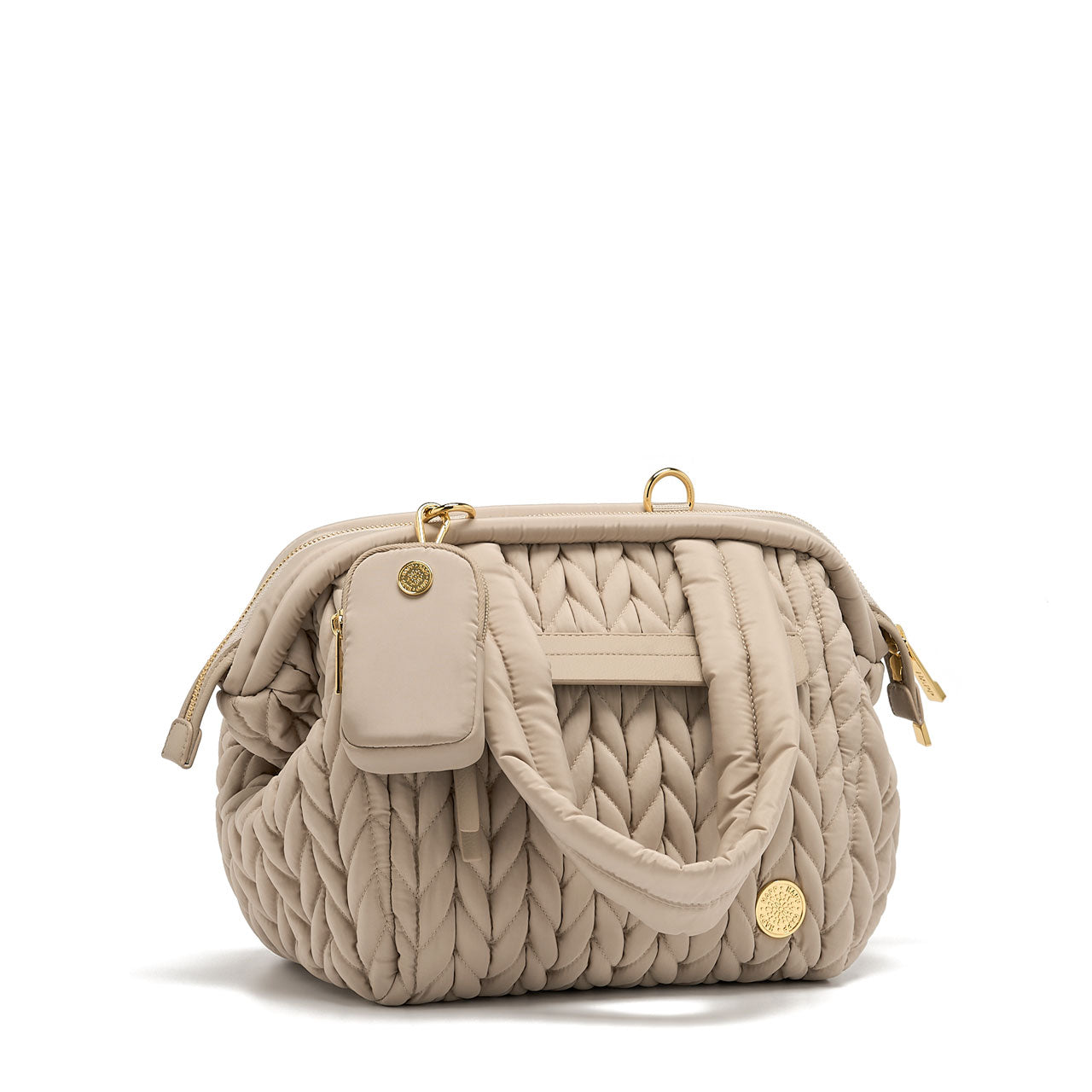 Clip-On Pouch Beige