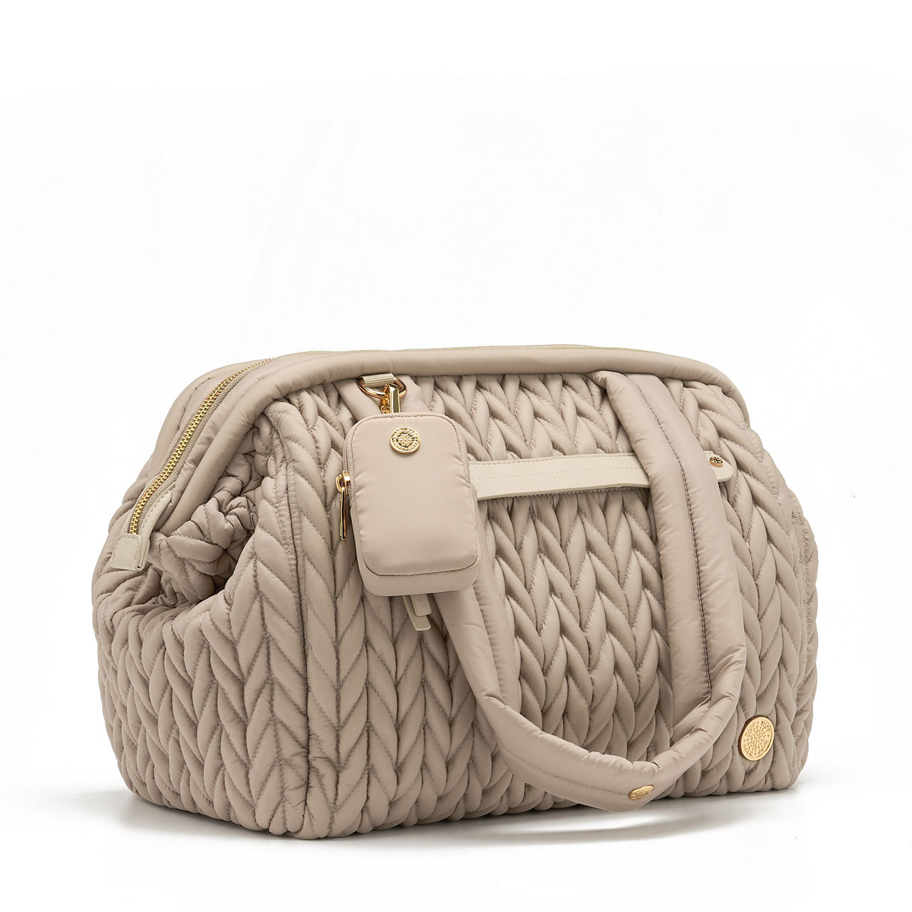 Clip-On Pouch Beige