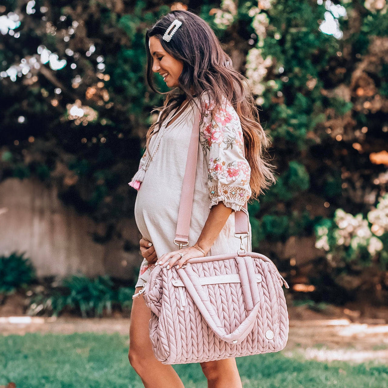 Paige Carryall Dusty Rose