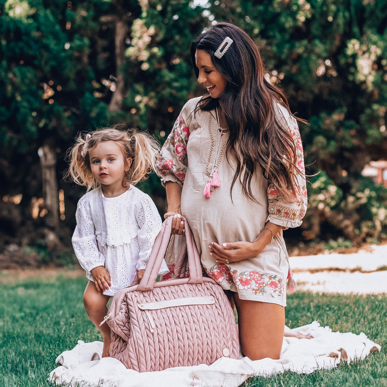 Paige Carryall Dusty Rose