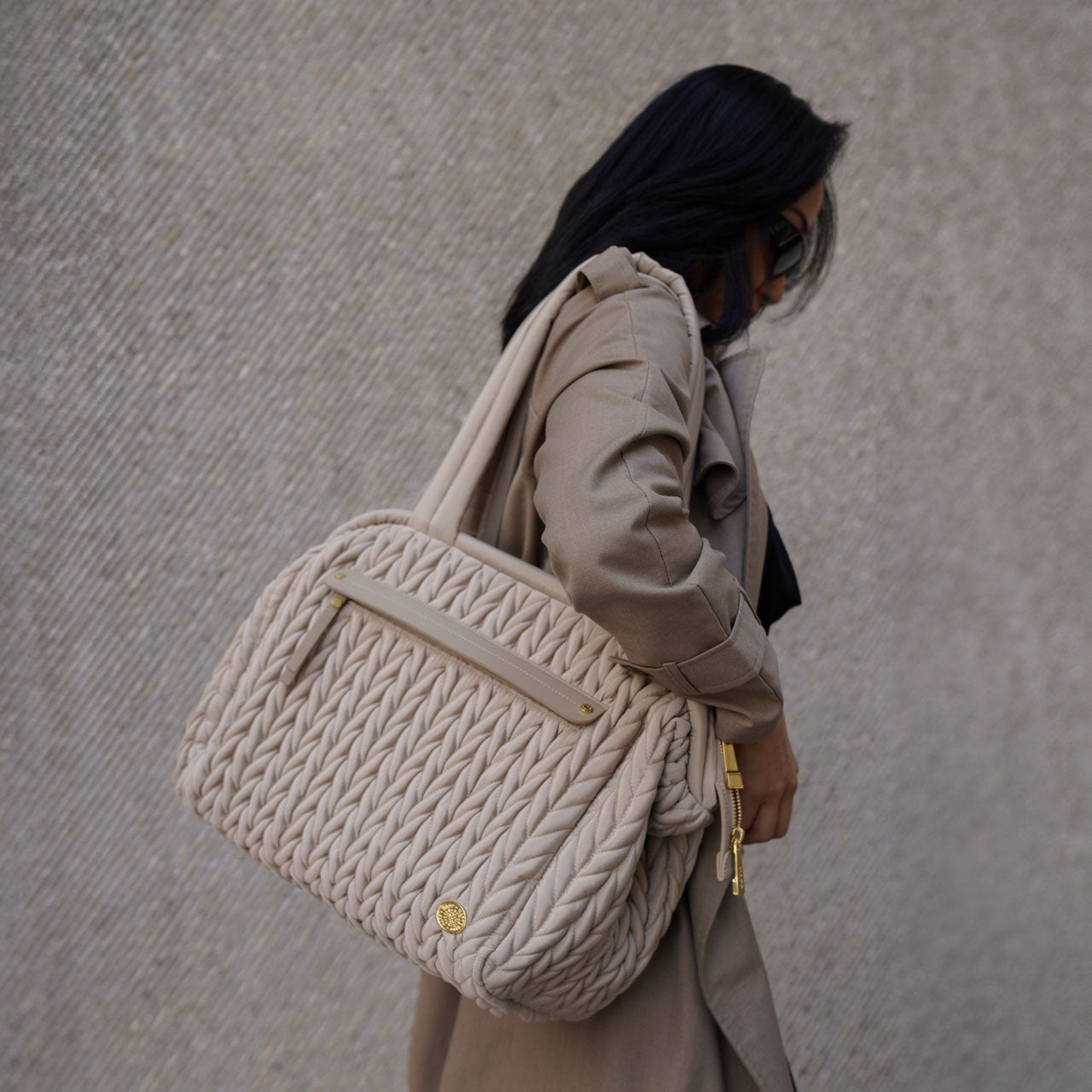 Paige Carryall Beige